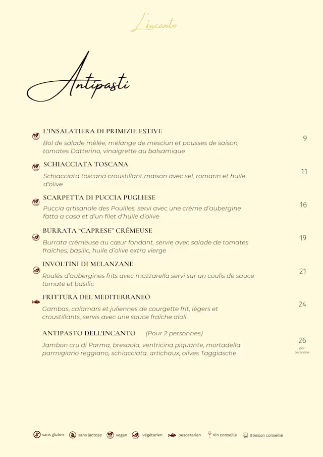 PDF Menu page 2