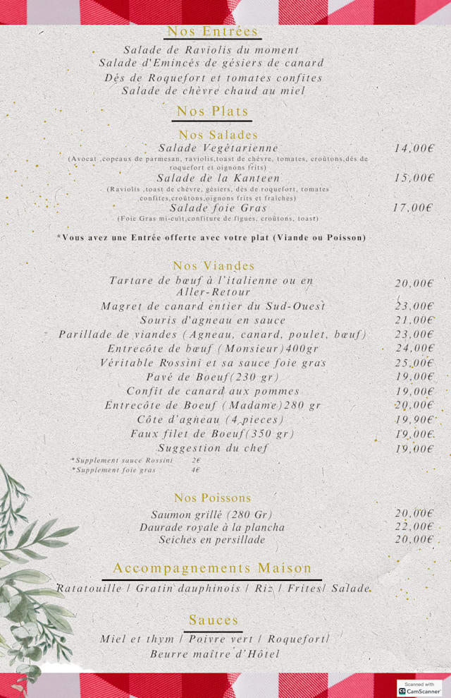 PDF Menu page 2