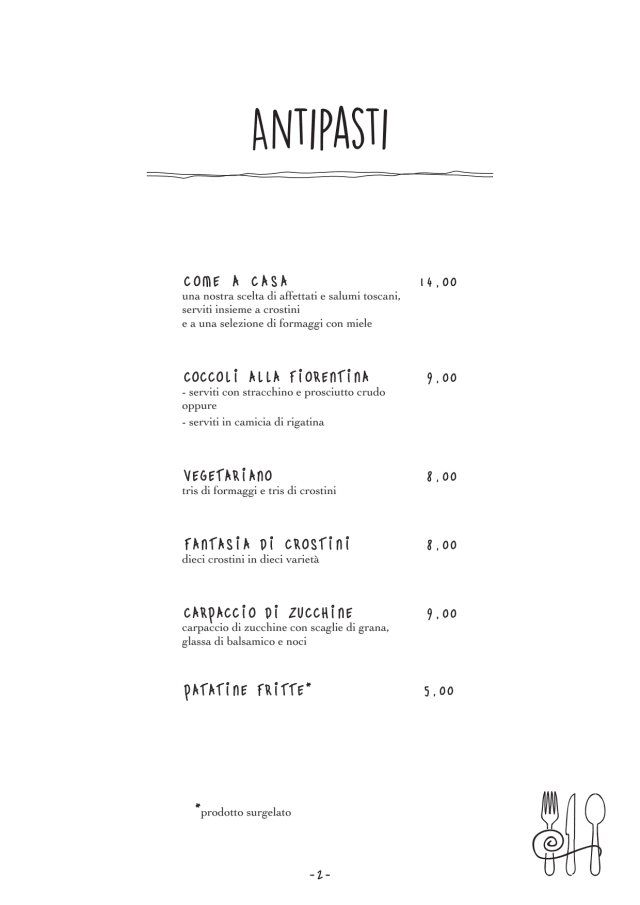 PDF Menu page 2
