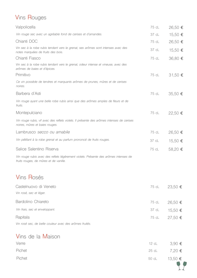 PDF Menu page 2