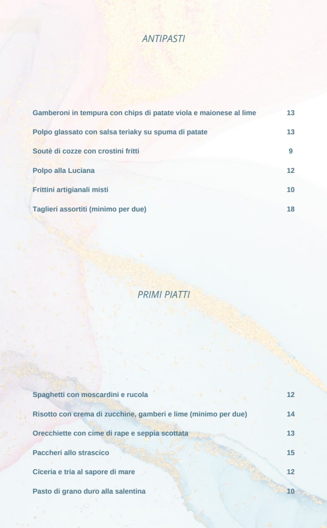 PDF Menu page 2