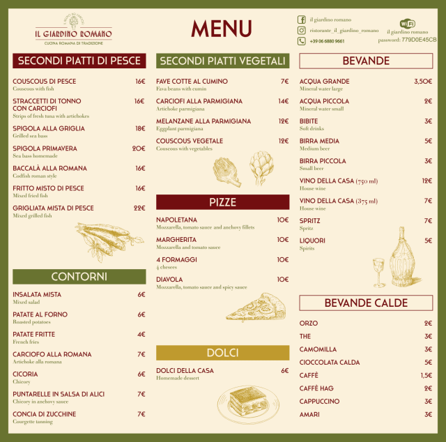 PDF Menu page 2