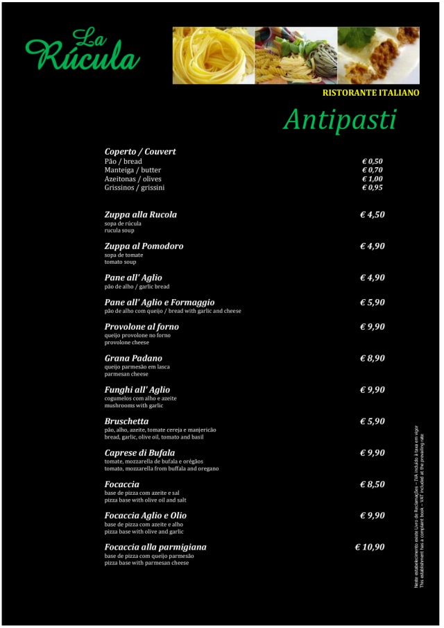 PDF Menu page 2