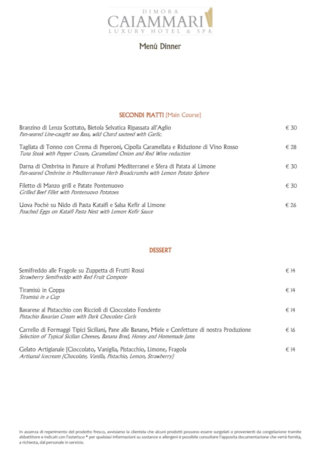 PDF Menu page 2