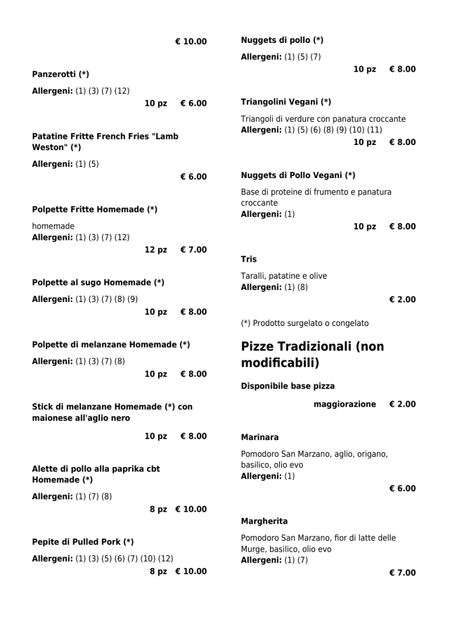 PDF Menu page 2