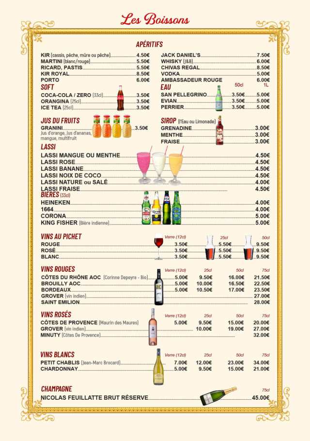 PDF Menu page 2