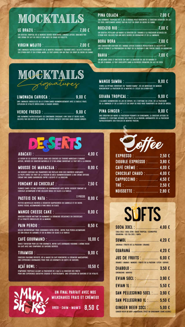 PDF Menu page 2