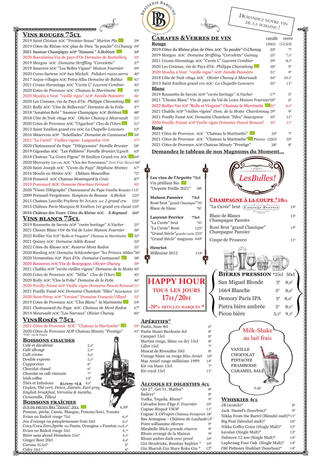 PDF Menu page 2