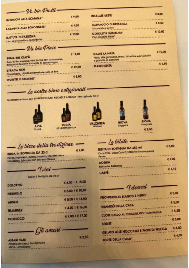 PDF Menu page 2
