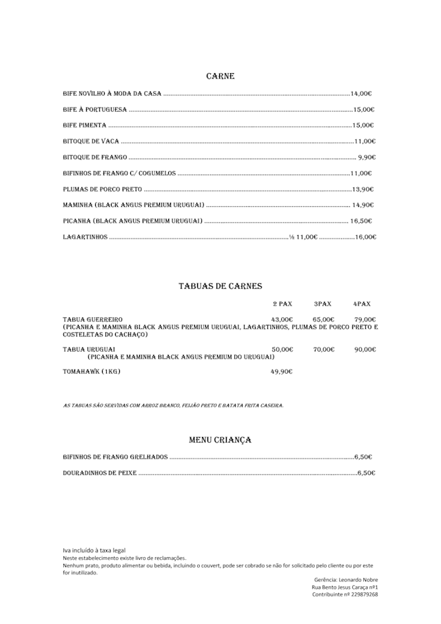 PDF Menu page 2