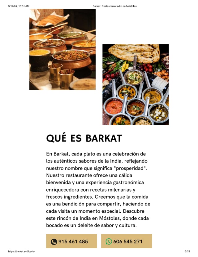 PDF Menu page 2