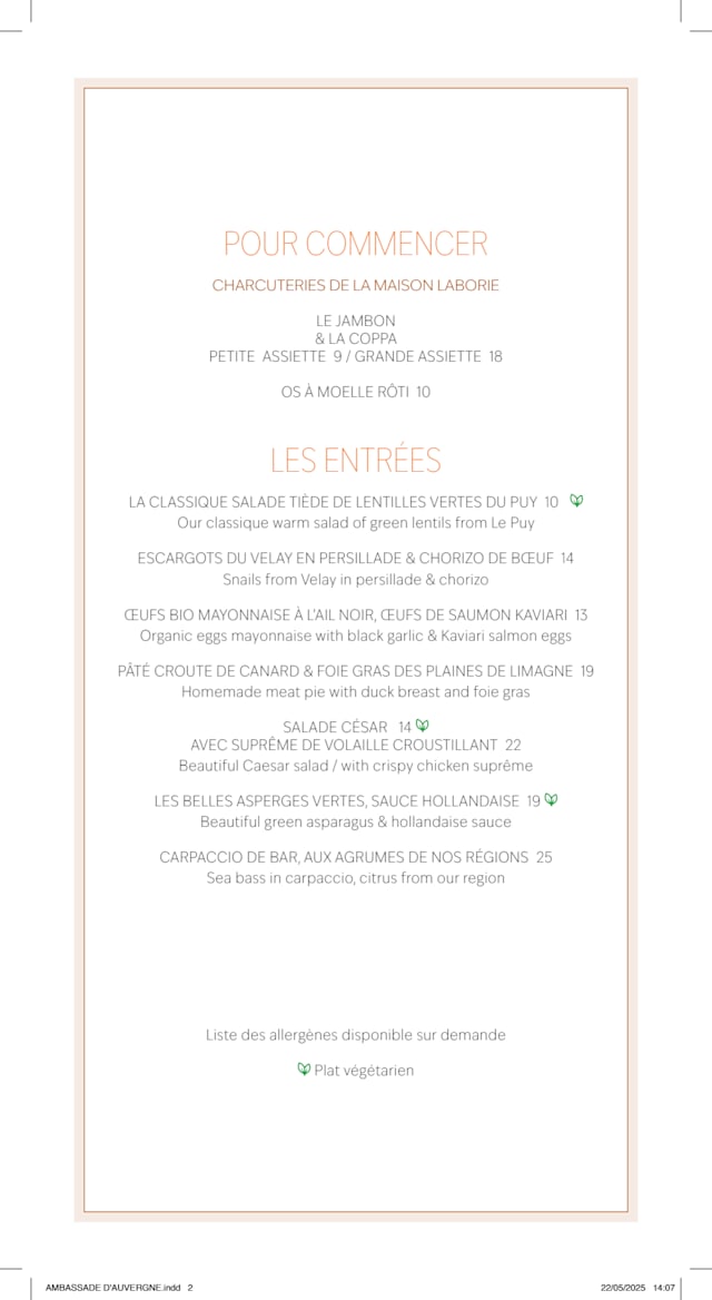 PDF Menu page 2