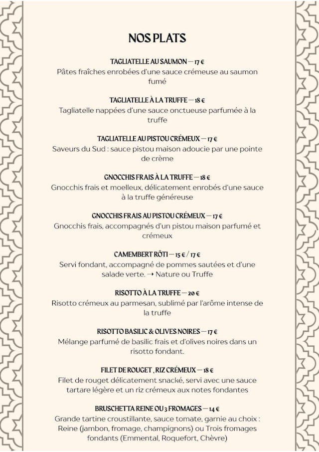 PDF Menu page 2