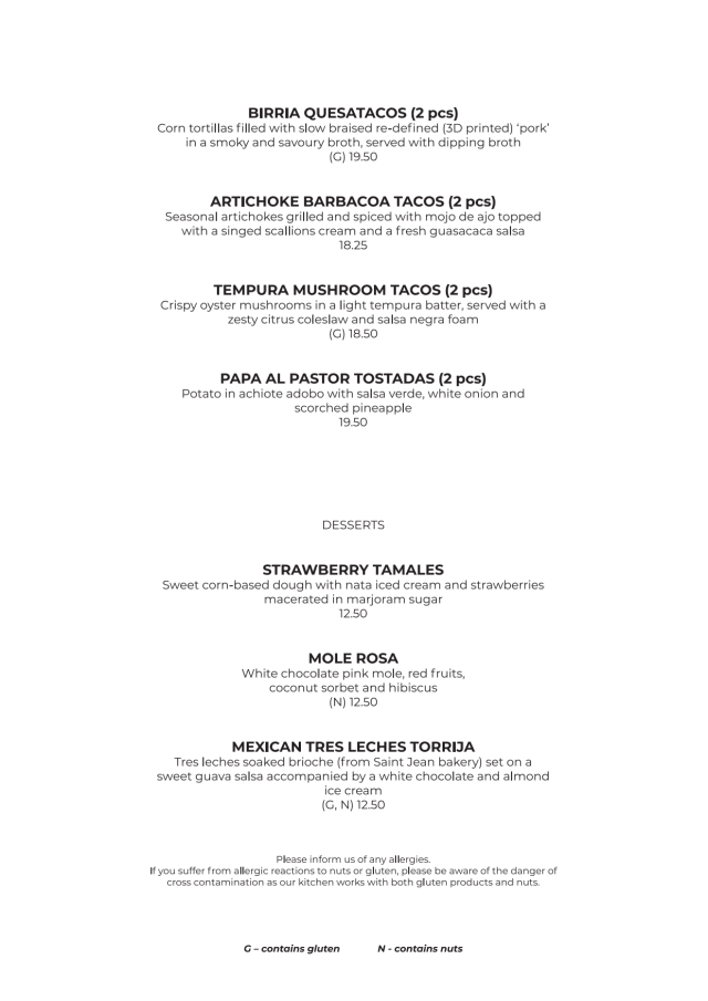 PDF Menu page 2