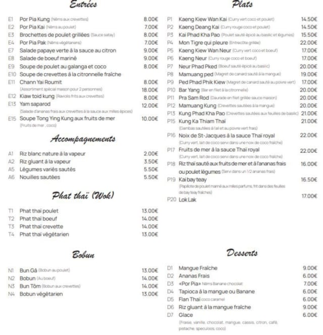 PDF Menu page 2