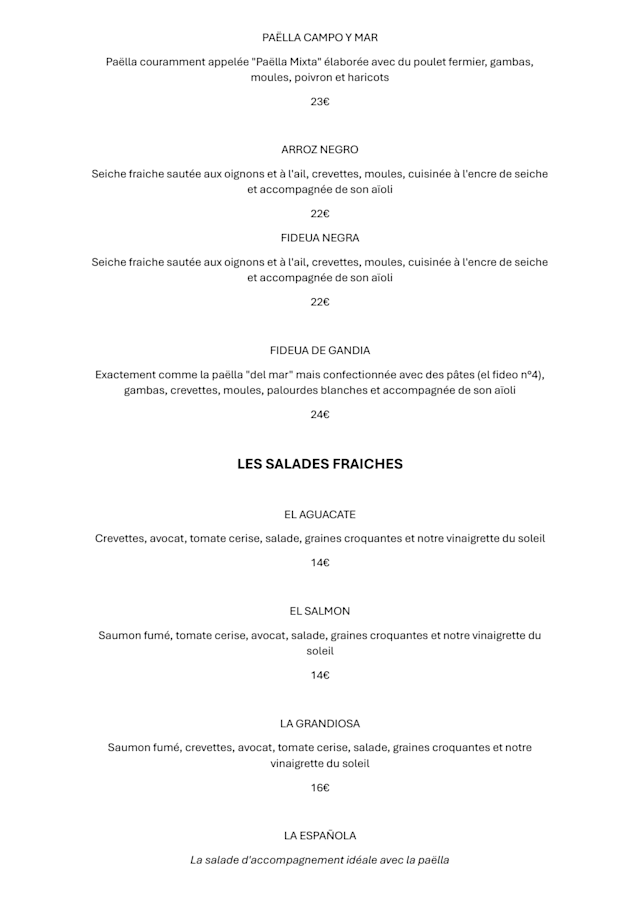 PDF Menu page 2