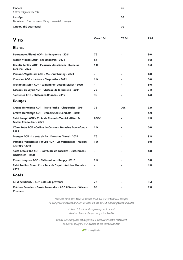 PDF Menu page 2