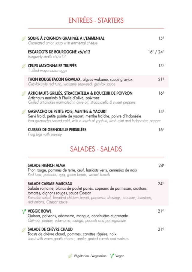 PDF Menu page 2