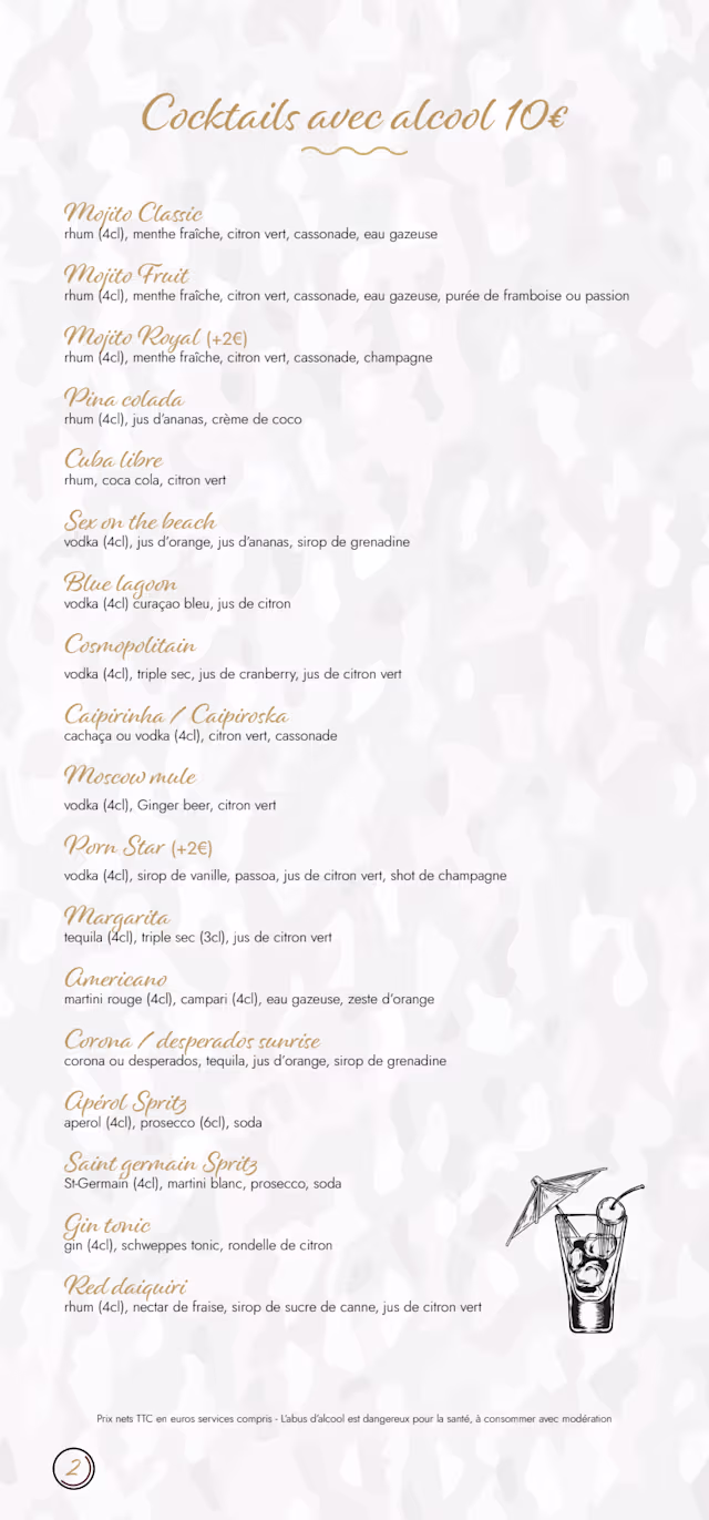 PDF Menu page 2