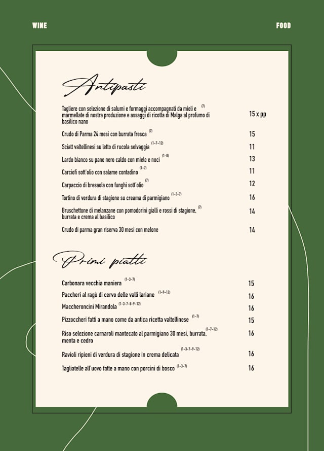 PDF Menu page 2