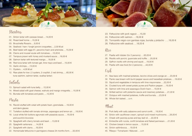 PDF Menu page 2