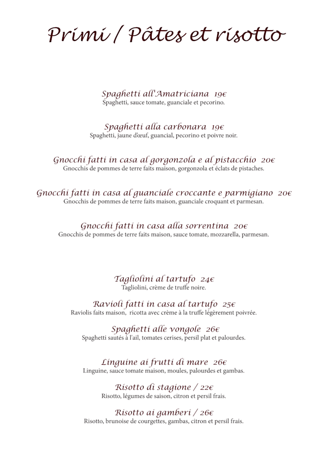 PDF Menu page 2