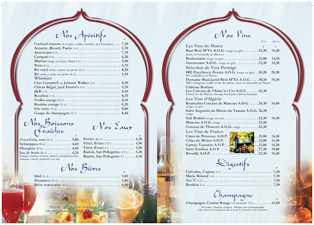 PDF Menu page 2