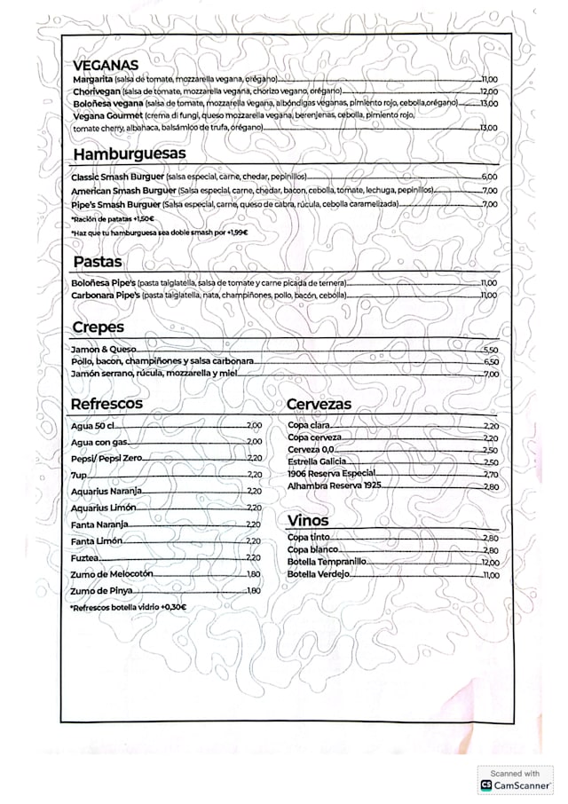PDF Menu page 2