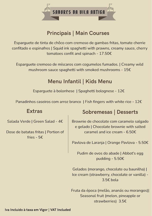 PDF Menu page 2