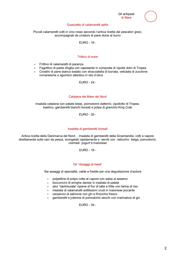 PDF Menu page 2