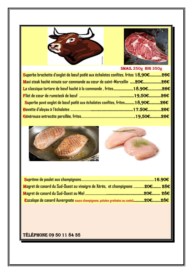 PDF Menu page 2