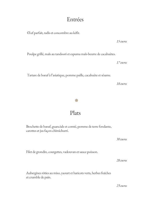 PDF Menu page 2