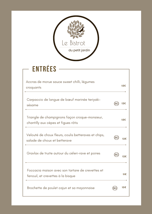 PDF Menu page 2