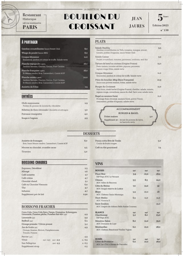 PDF Menu page 2