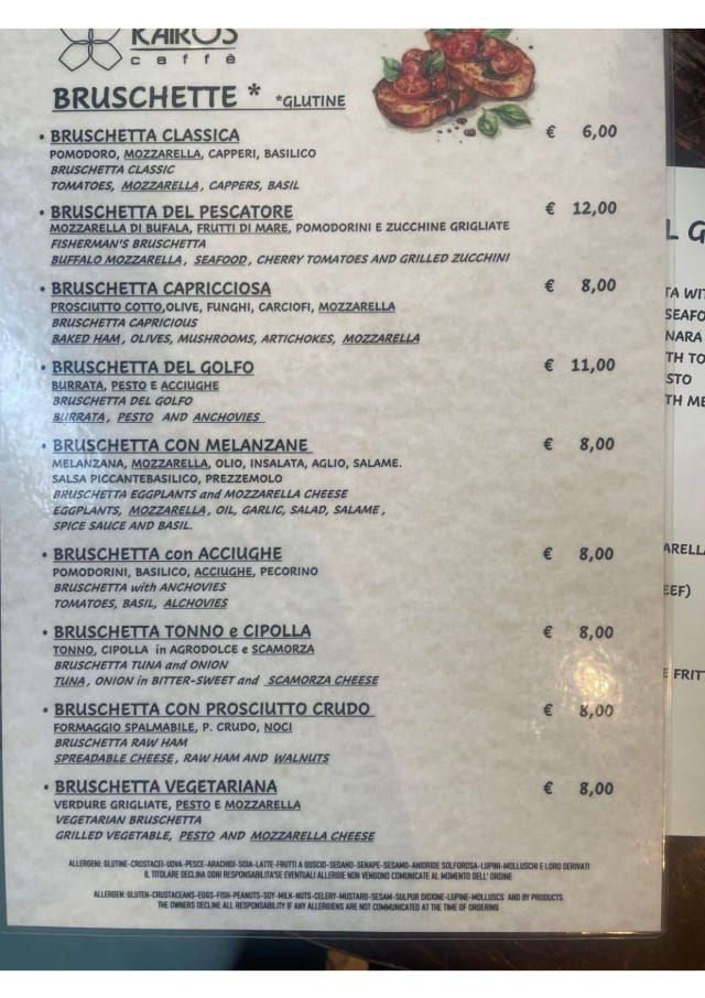 PDF Menu page 2