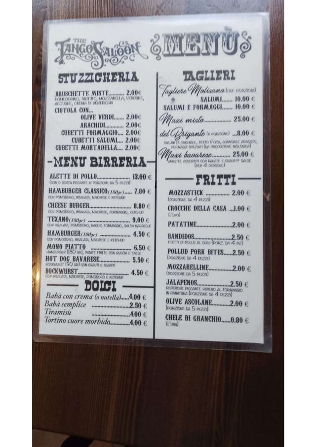 PDF Menu page 2