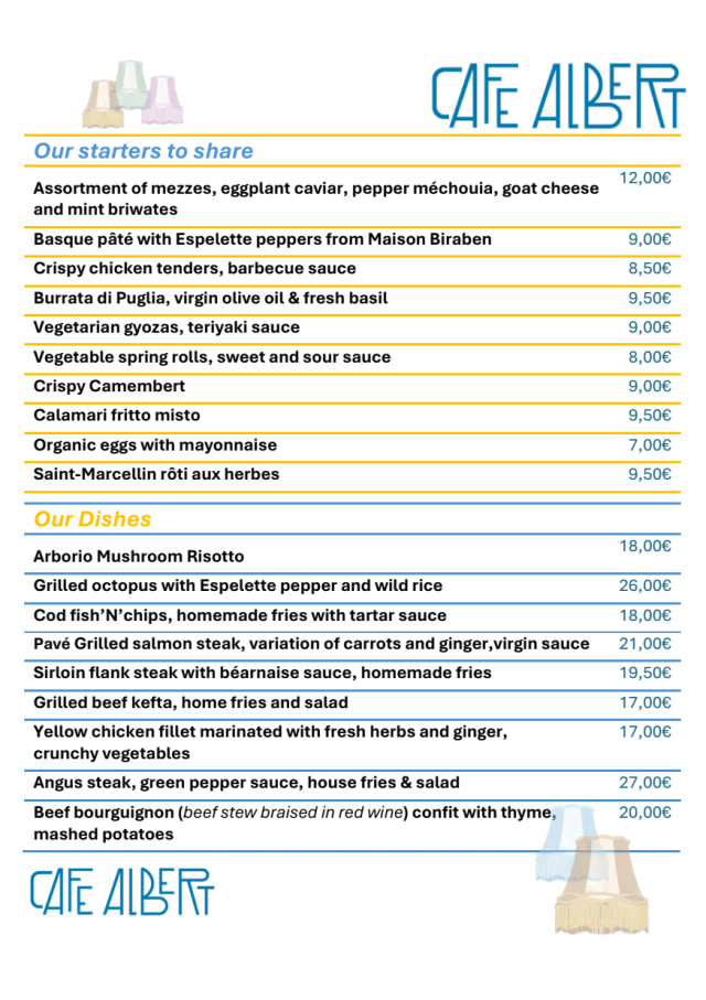 PDF Menu page 2