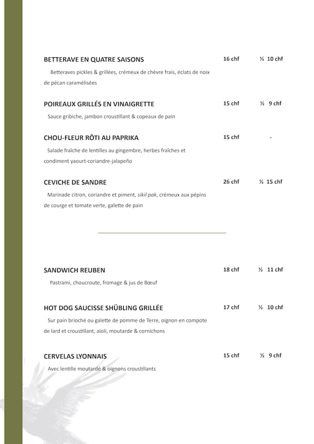 PDF Menu page 2