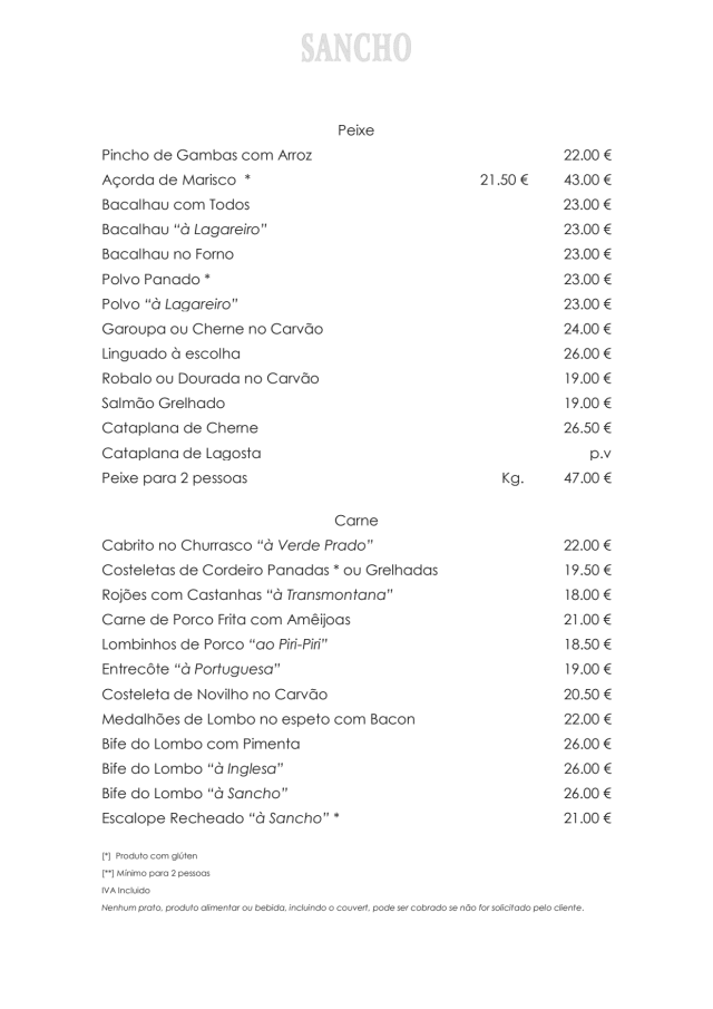 PDF Menu page 2