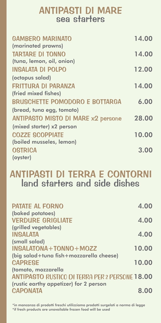 PDF Menu page 2
