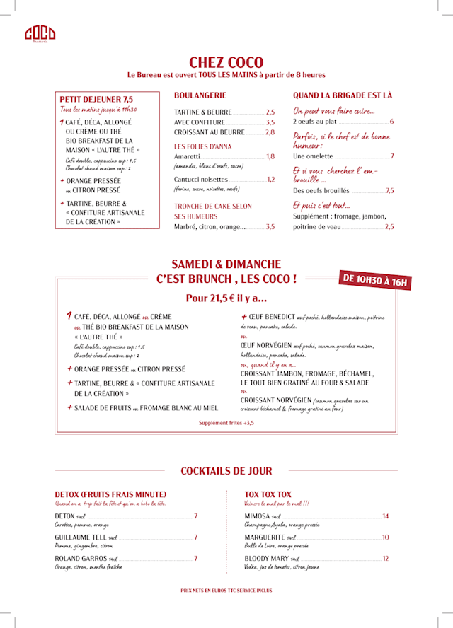 PDF Menu page 2