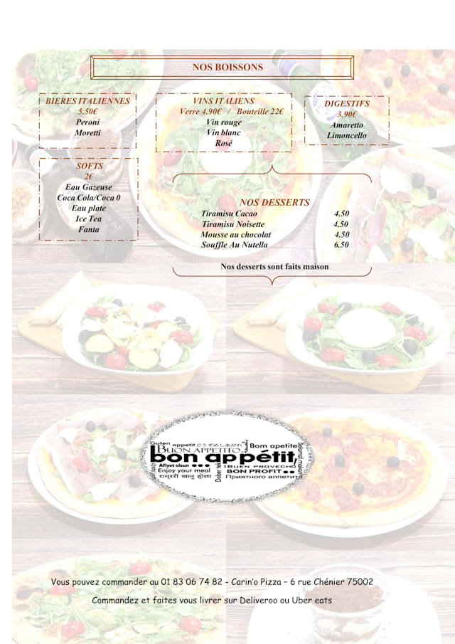 PDF Menu page 2