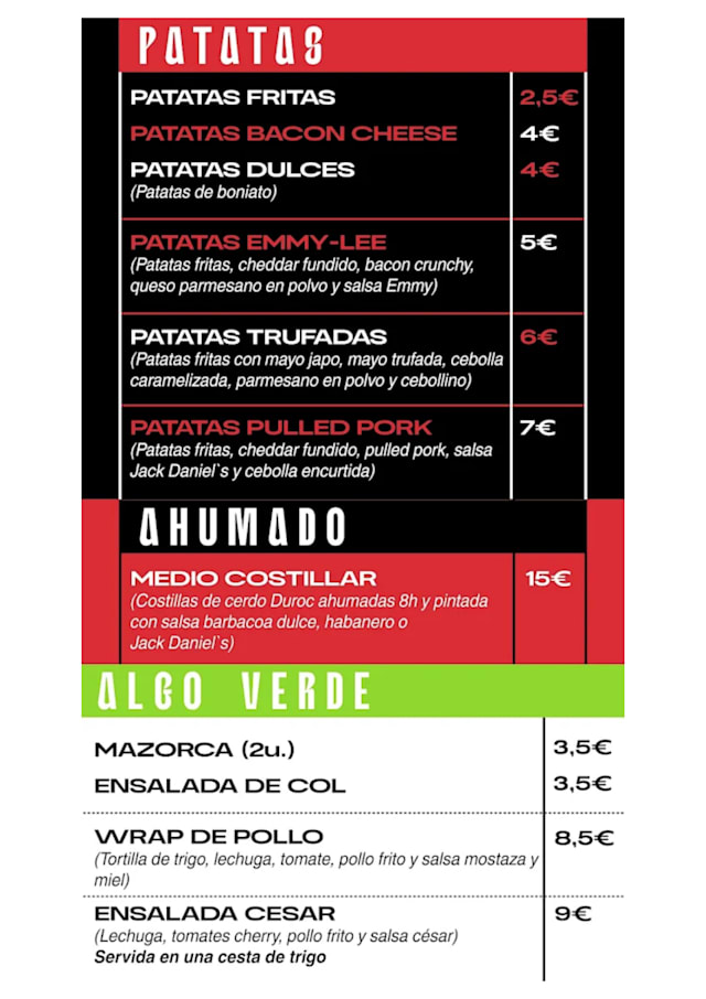 PDF Menu page 2
