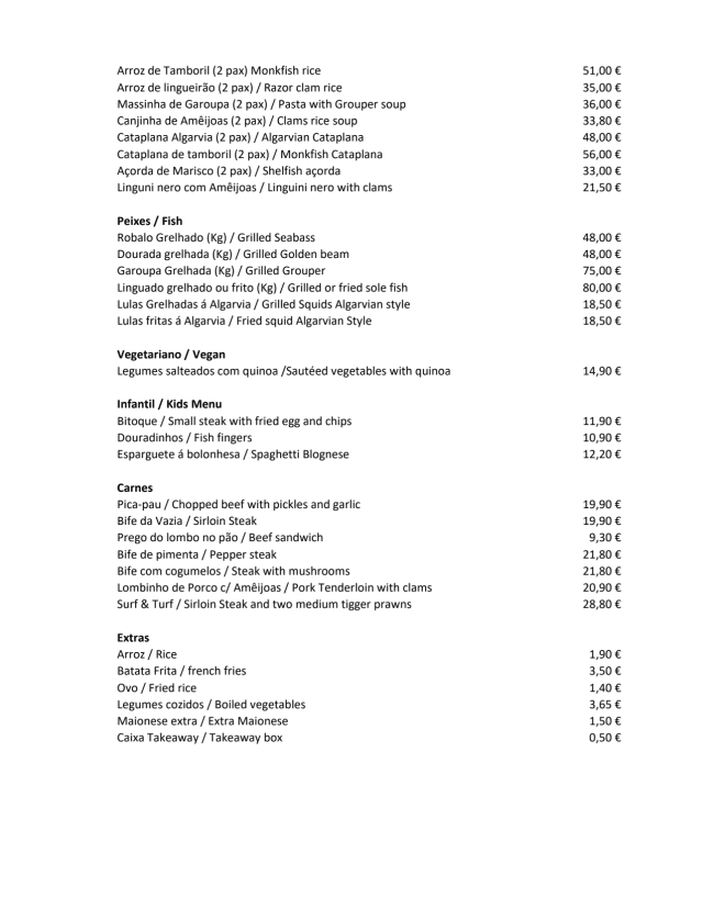 PDF Menu page 2