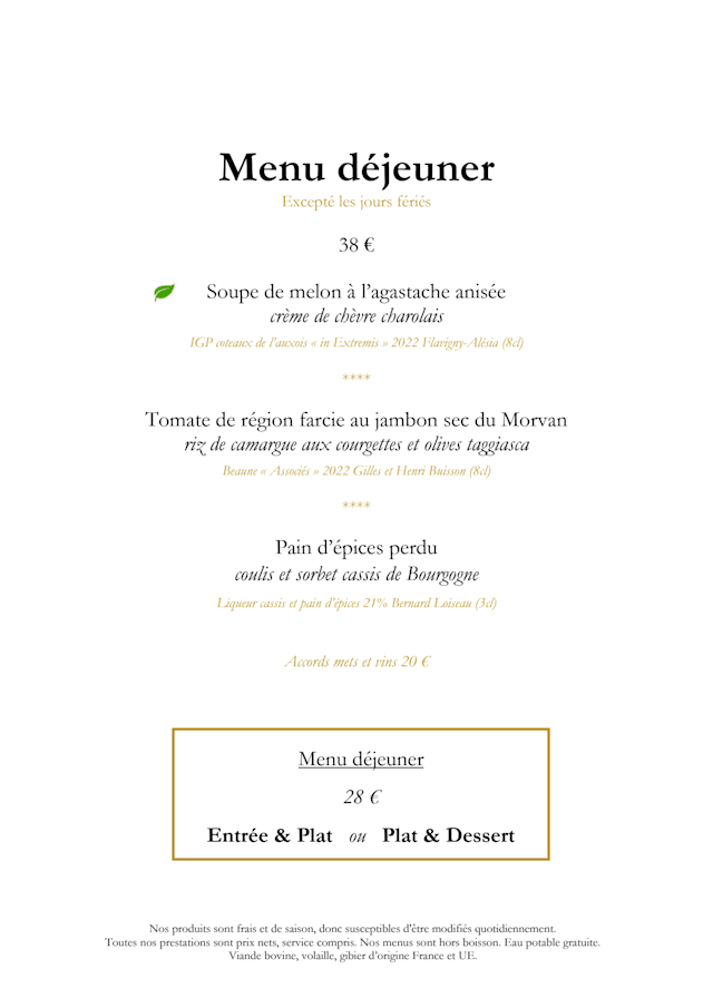 PDF Menu page 2