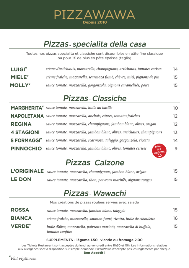 PDF Menu page 2