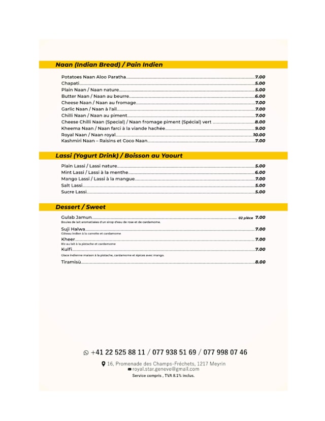 PDF Menu page 2