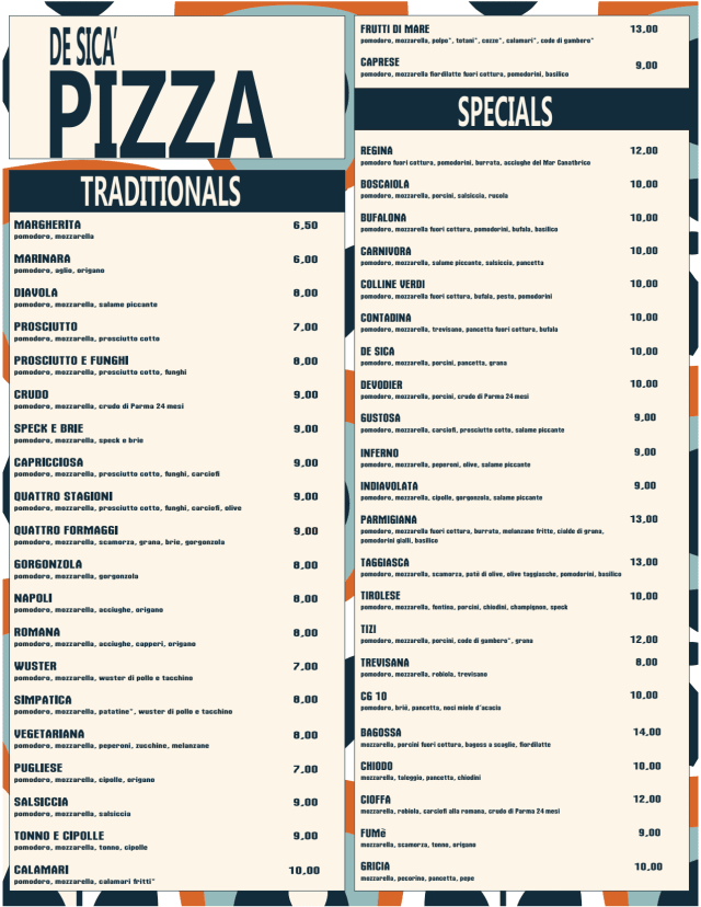 PDF Menu page 2