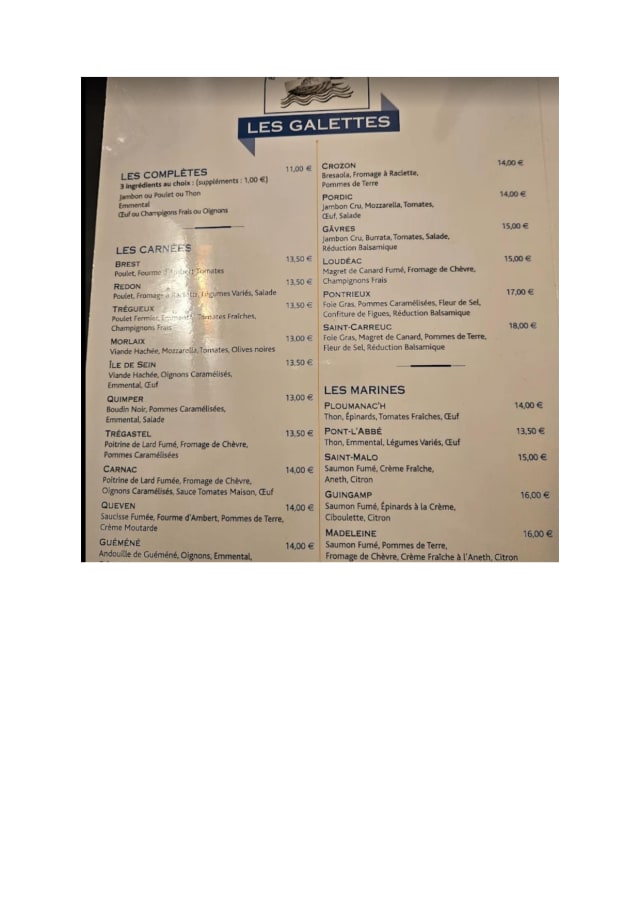 PDF Menu page 2