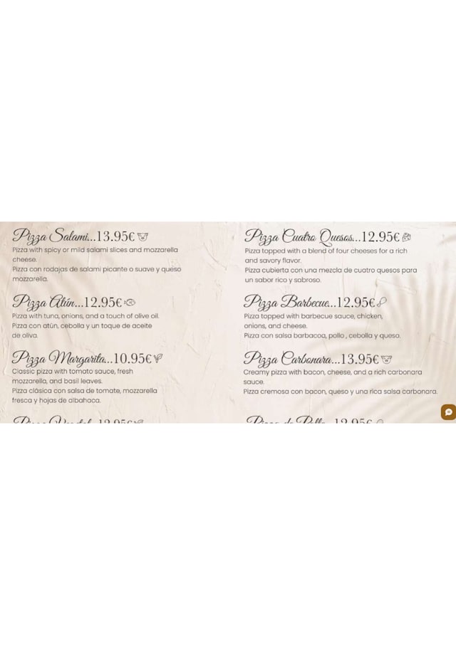 PDF Menu page 2